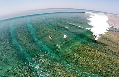 Panorama des Vagues du Monde filmées en Drones - 